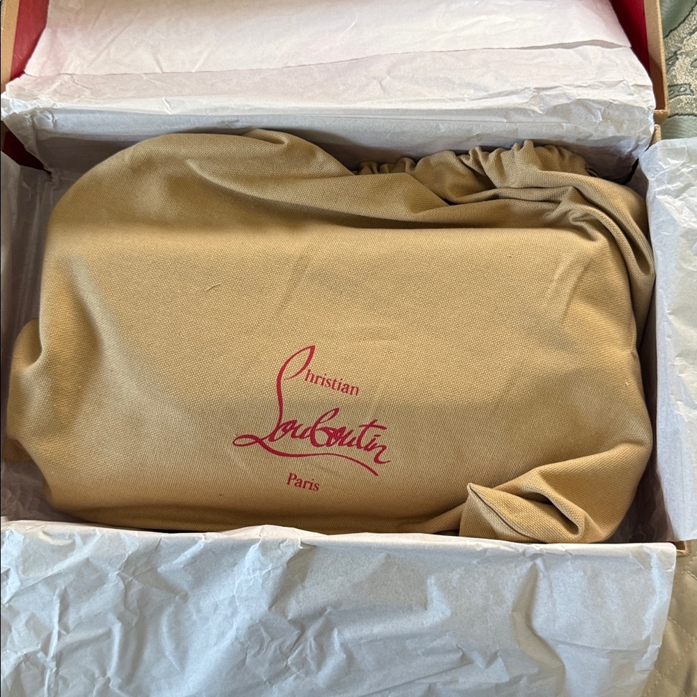 FULL SET CHRISTIAN LOUBOUTIN VERO DO DAT CLUTCH - Picture 5 of 10